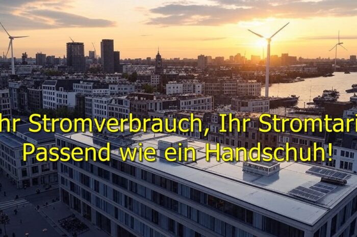 Ihr Stromverbrauch, Ihr Stromtarif – Passend wie ein Handschuh!